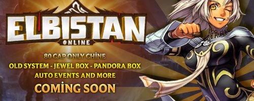 Elbistan Online - 80 Cap CH - Old System - Pandora Box - Jewel Box / Coming Soon !