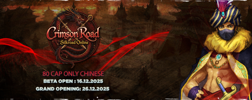 Crimson Road | 80 CAP - CHINESE | 1x HARD RATES - Long Term | Open Market | Open Beta: 16.12.2025 | G.O: 26.12.2025